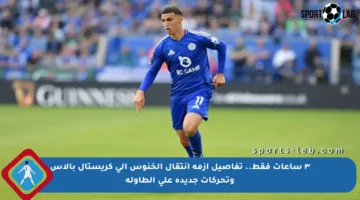 ٣ ساعات فقط.. تفاصيل أزمة انتقال الخنوس إلى كريستال بالاس وتحركات جديدة على الطاولة